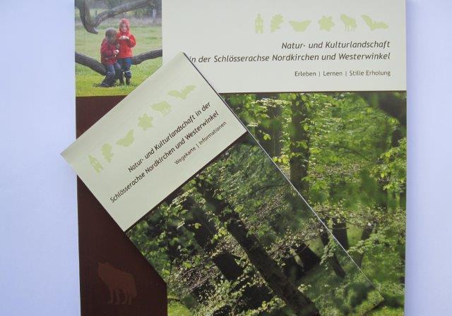 Wegekarte und Broschüre Schlösserachse 1,00 €