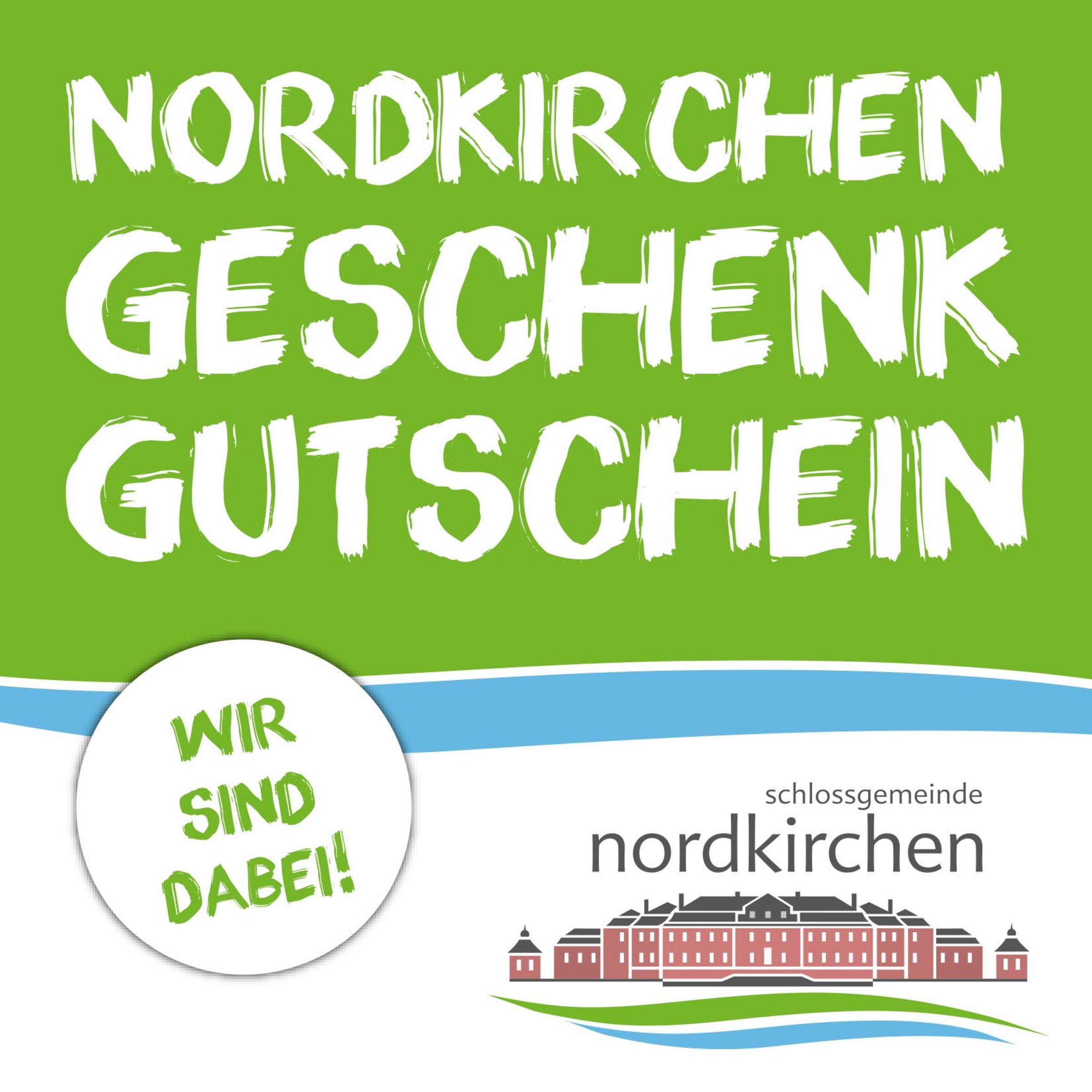 Aufkleber Nordkirchen Geschenkgutschein