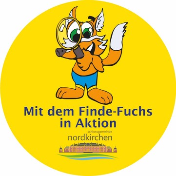 Finde-Fuchs Aufkleber